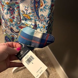 Large Chaps Blouse NWT